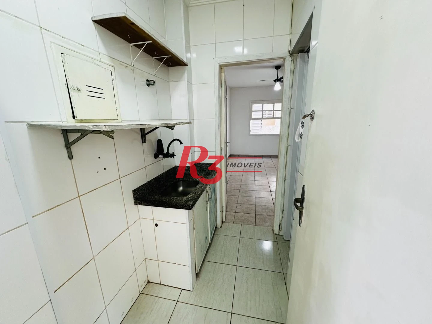 Apartamento à venda, 22 m² por R$ 300.000,00 - Ponta da Praia - Santos/SP