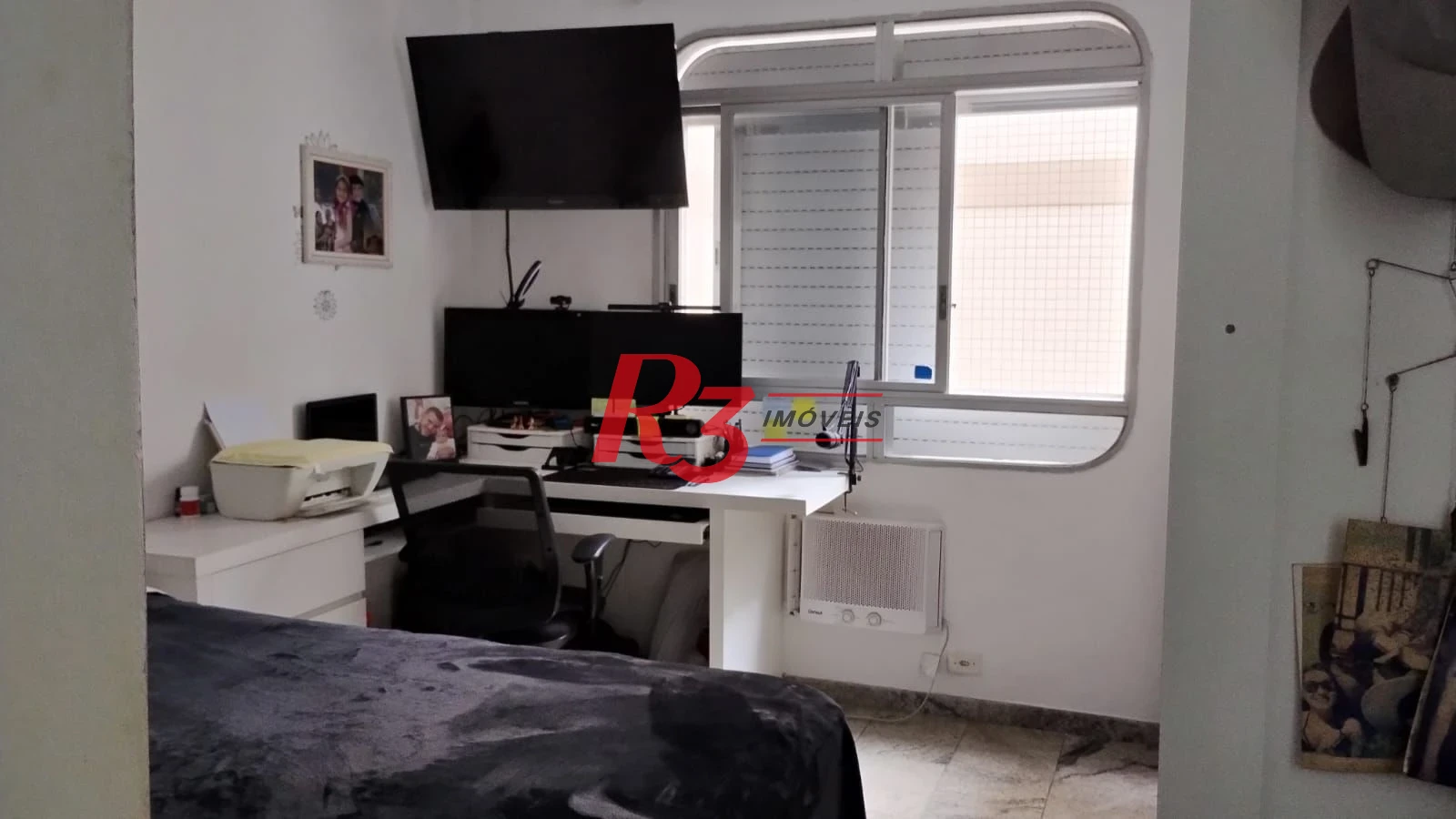 Apartamento com 3 dormitórios à venda, 98 m² por R$ 960.000,00 - Boqueirão - Santos/SP