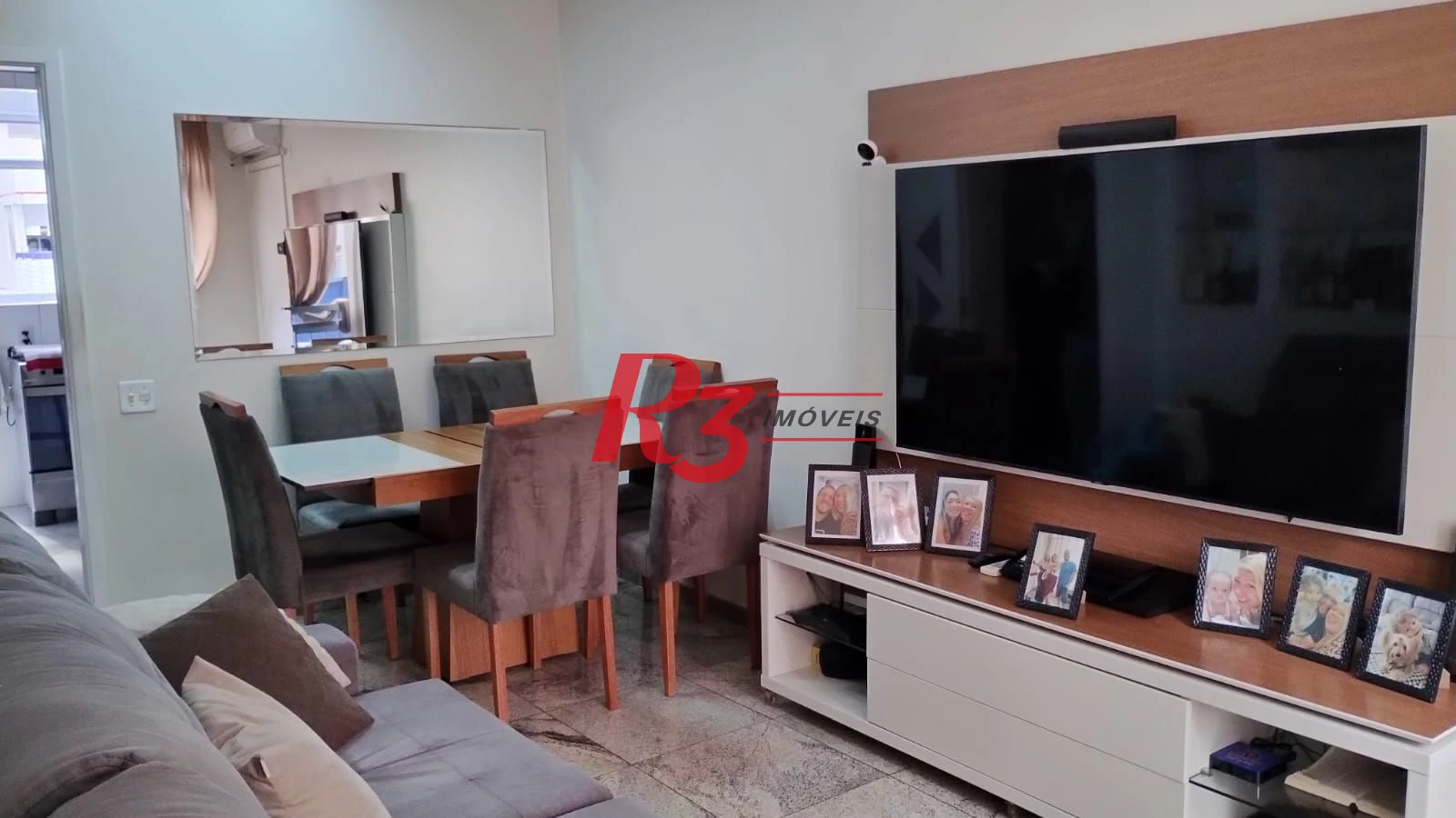 Apartamento com 3 dormitórios à venda, 98 m² por R$ 960.000,00 - Boqueirão - Santos/SP