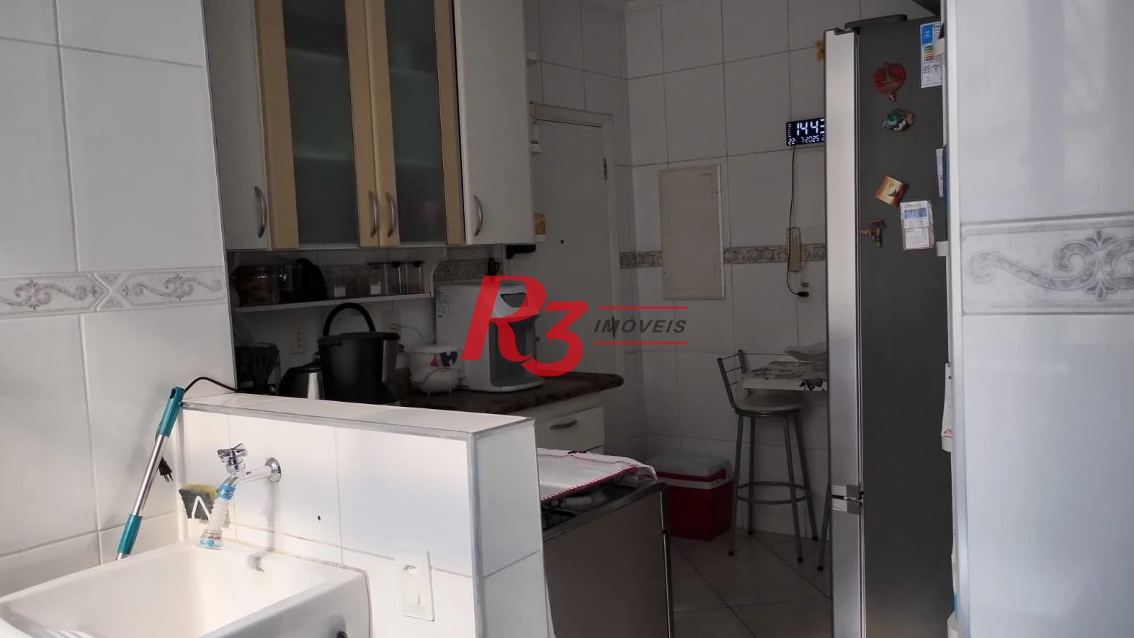 Apartamento com 3 dormitórios à venda, 98 m² por R$ 960.000,00 - Boqueirão - Santos/SP