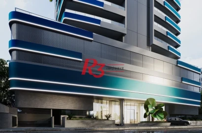 Apartamento com 4 dormitórios à venda, 182 m² por R$ 4.700.000,00 - Ponta da Praia - Santos/SP