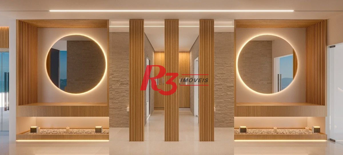 Apartamento com 4 dormitórios à venda, 182 m² por R$ 4.700.000,00 - Ponta da Praia - Santos/SP