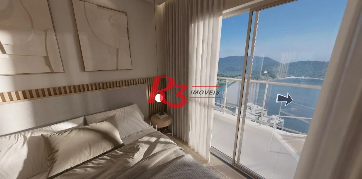 Apartamento com 4 dormitórios à venda, 182 m² por R$ 4.700.000,00 - Ponta da Praia - Santos/SP