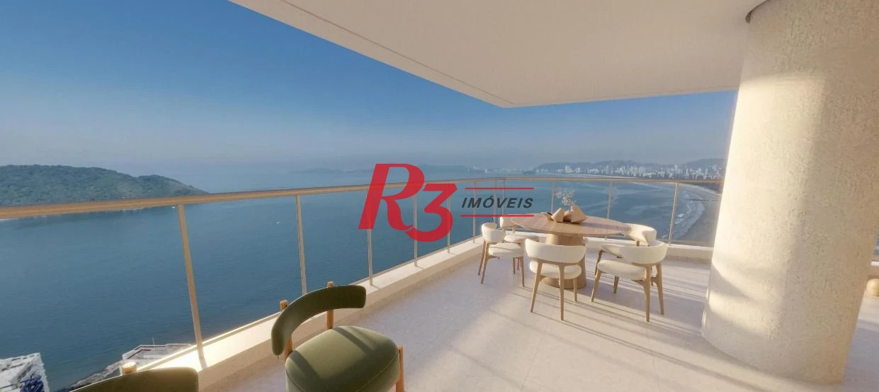 Apartamento com 4 dormitórios à venda, 182 m² por R$ 4.700.000,00 - Ponta da Praia - Santos/SP