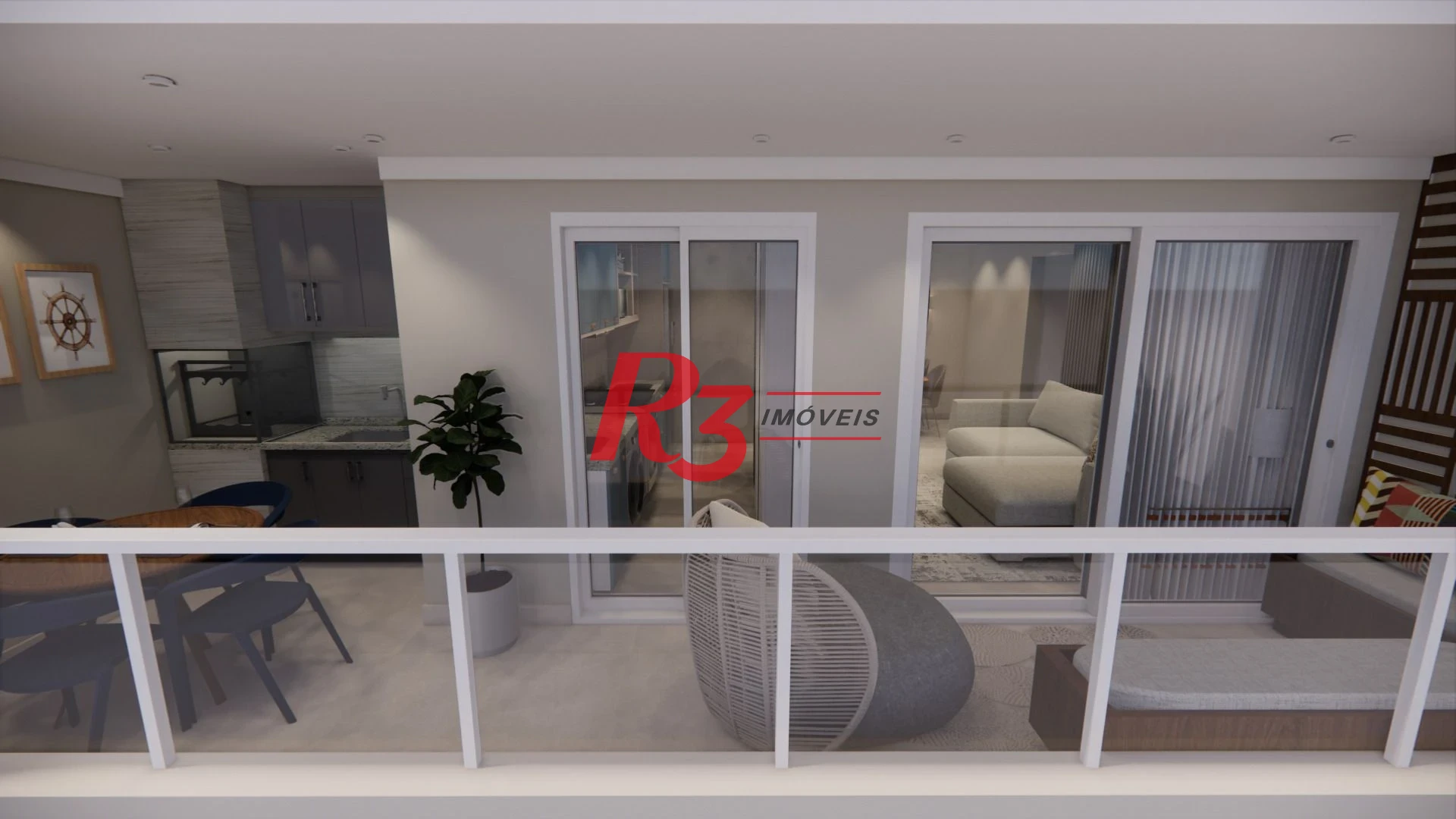 Apartamento à venda, 75 m² por R$ 1.110.950,51 - Ponta da Praia - Santos/SP