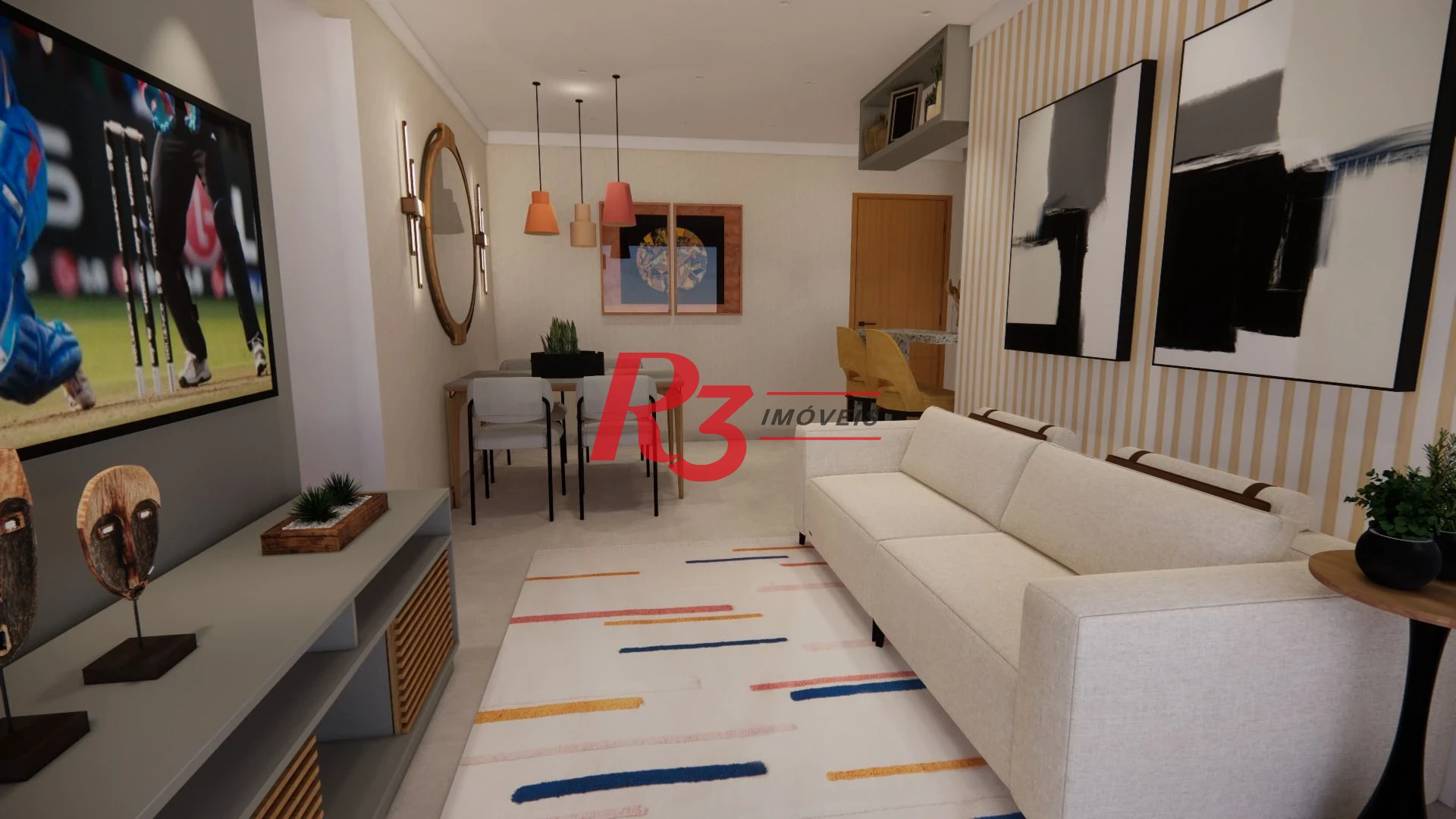 Apartamento à venda, 87 m² por R$ 1.389.756,83 - Ponta da Praia - Santos/SP