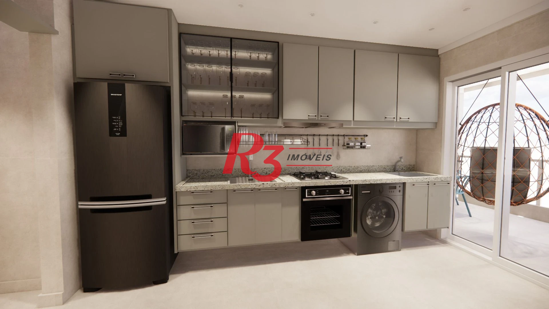 Apartamento à venda, 87 m² por R$ 1.389.756,83 - Ponta da Praia - Santos/SP