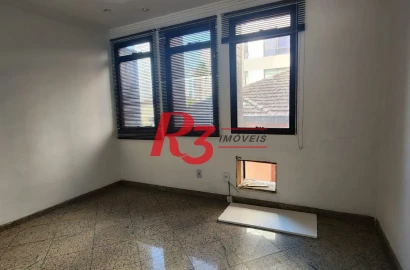 Sala para alugar, 65 m² por R$ 3.000,02/mês - Campo Grande - Santos/SP
