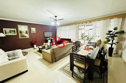 Casa com 3 dormitórios para alugar, 213 m² por R$ 6.000,00/mês - Ponta da Praia - Santos/SP