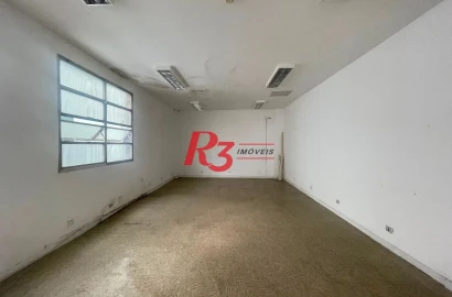 Sala para alugar, 80 m² por R$ 3.000,00/mês - Centro - Santos/SP