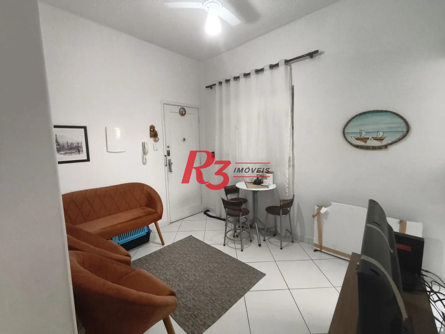 Apartamento à venda, 55 m² por R$ 370.000,00 - Boqueirão - Santos/SP