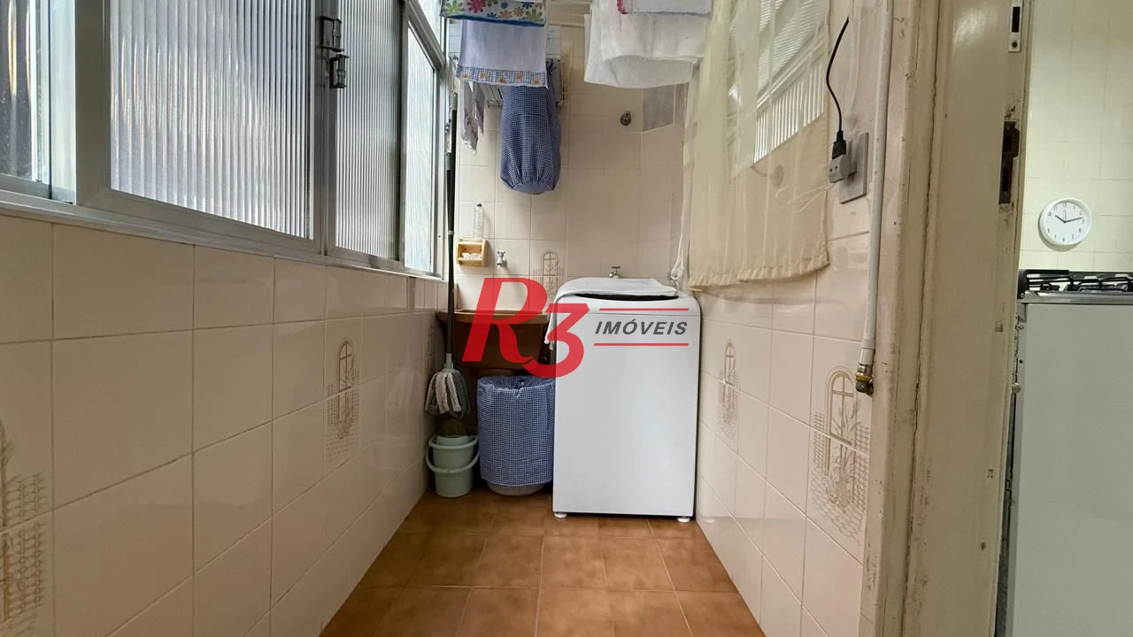 Apartamento à venda, 125 m² por R$ 595.000,00 - Gonzaga - Santos/SP