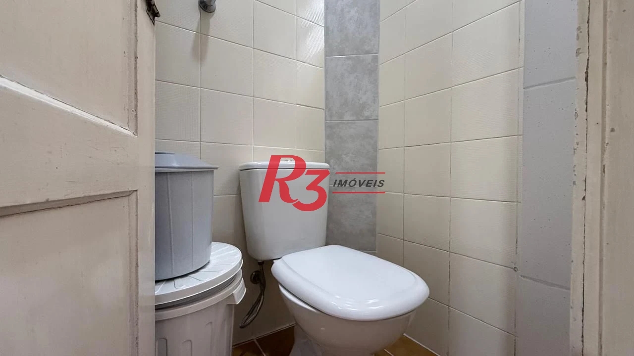 Apartamento à venda, 125 m² por R$ 595.000,00 - Gonzaga - Santos/SP