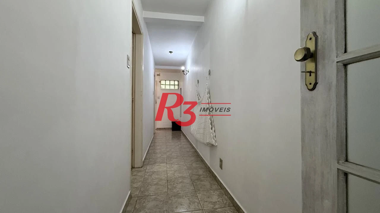 Apartamento à venda, 125 m² por R$ 595.000,00 - Gonzaga - Santos/SP