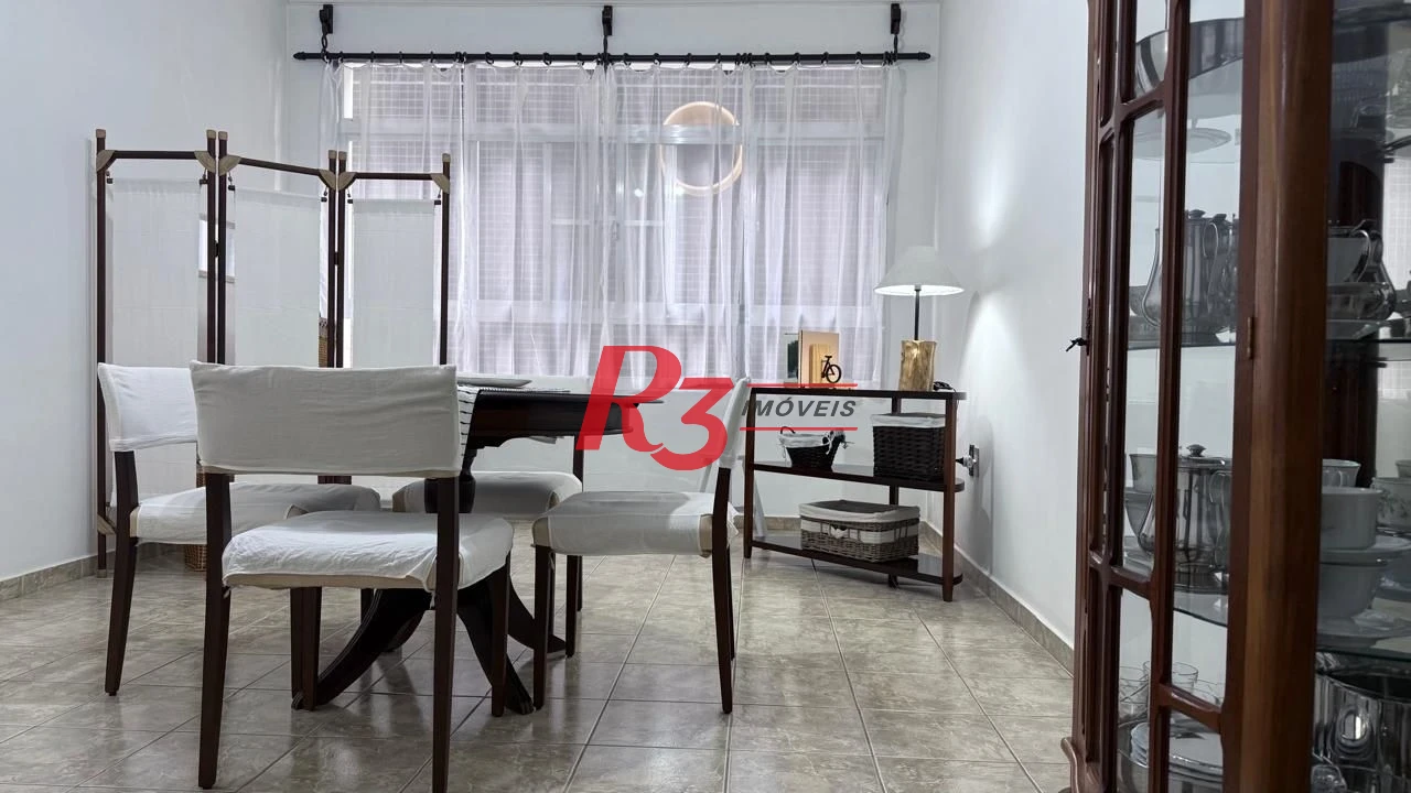 Apartamento à venda, 125 m² por R$ 595.000,00 - Gonzaga - Santos/SP