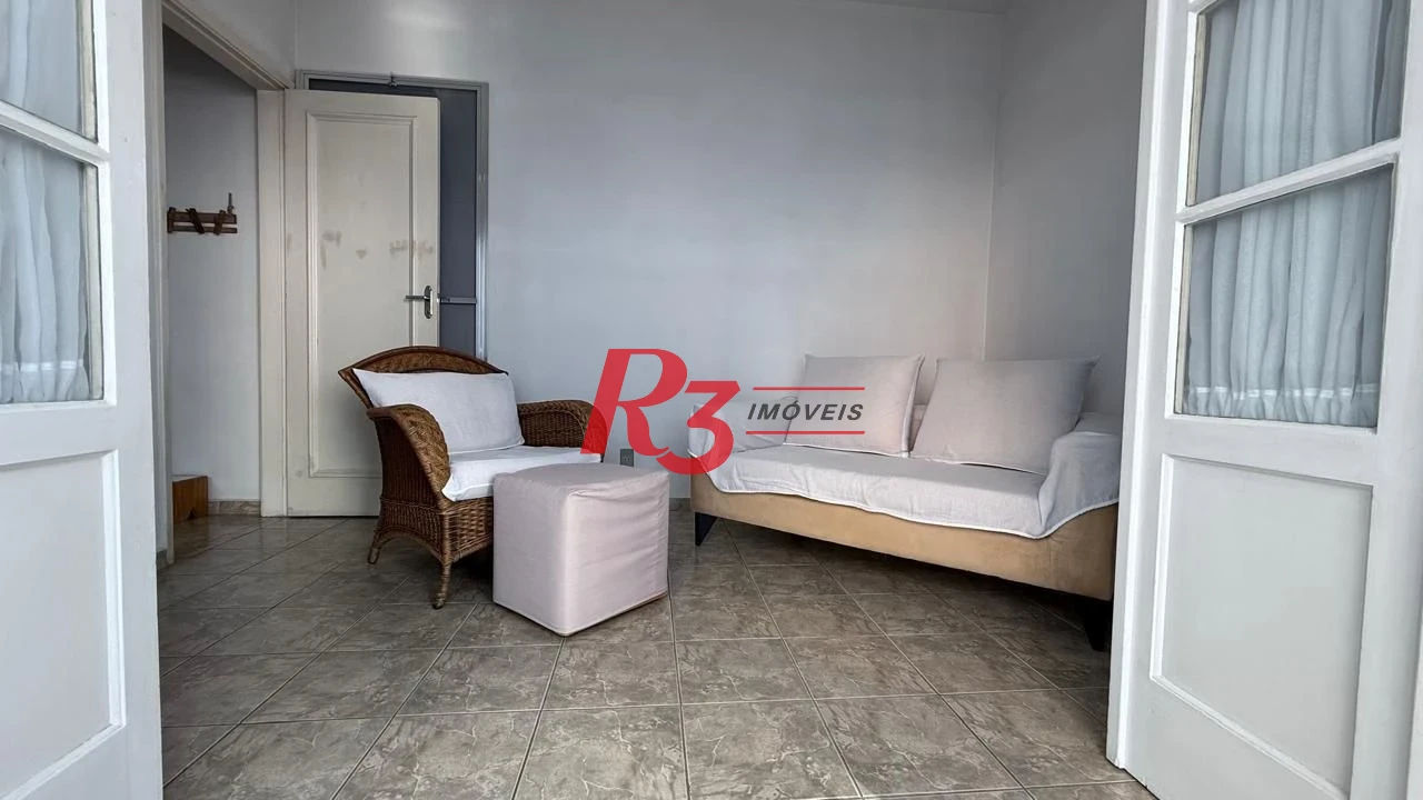Apartamento à venda, 125 m² por R$ 595.000,00 - Gonzaga - Santos/SP