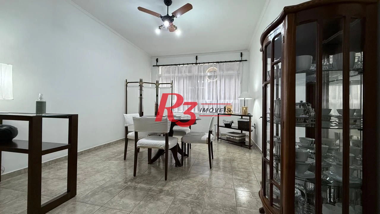 Apartamento à venda, 125 m² por R$ 595.000,00 - Gonzaga - Santos/SP