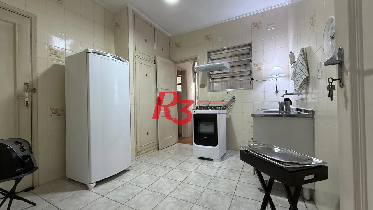 Apartamento à venda, 125 m² por R$ 595.000,00 - Gonzaga - Santos/SP