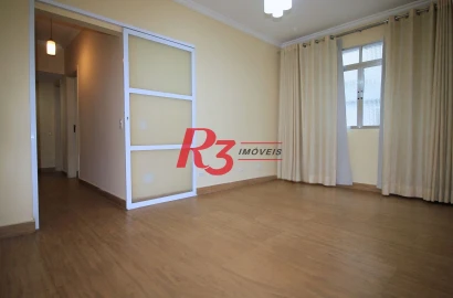 Apartamento com 2 dormitórios à venda, 80 m² por R$ 440.000,00 - Vila Matias - Santos/SP