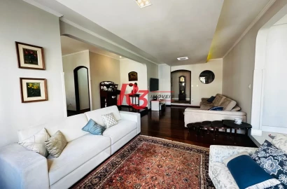 Apartamento com 5 dormitórios à venda, 274 m² por R$ 2.380.000,00 - Gonzaga - Santos/SP