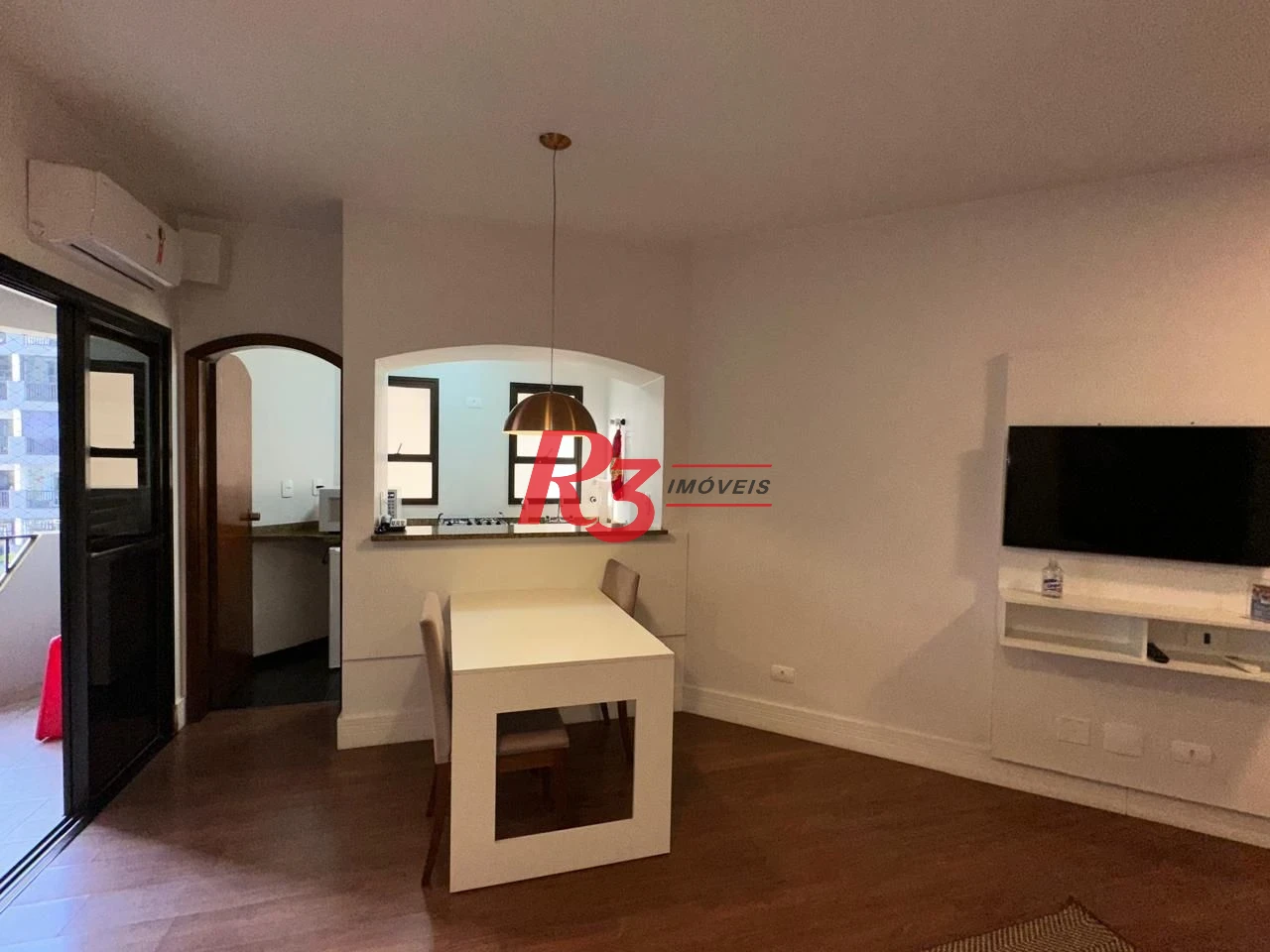 Flat com 1 dormitório, 48 m² - venda por R$ 480.000,00 ou aluguel por R$ 4.500,02/mês - Gonzaga - Santos/SP