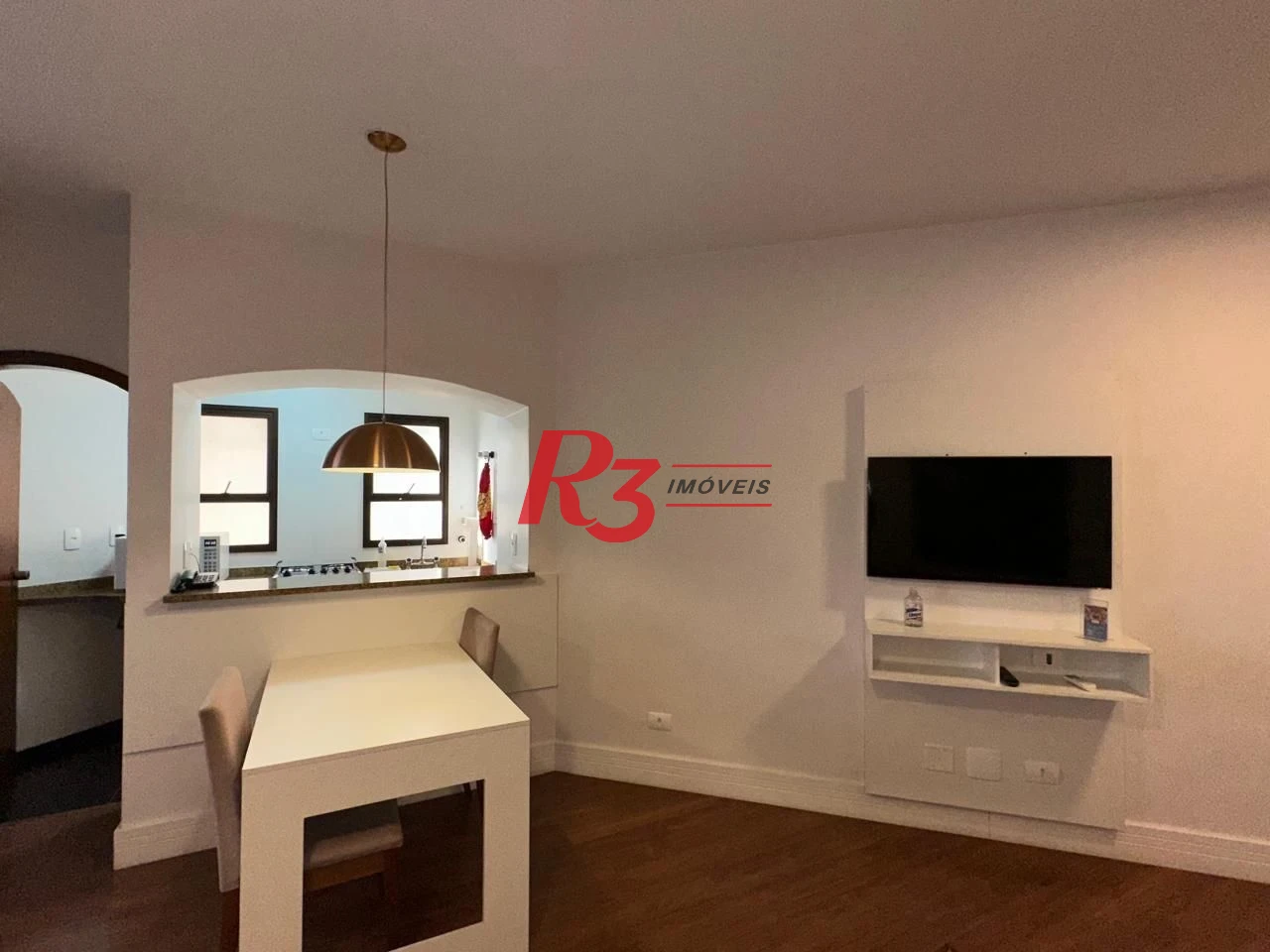 Flat com 1 dormitório, 48 m² - venda por R$ 480.000,00 ou aluguel por R$ 4.500,02/mês - Gonzaga - Santos/SP