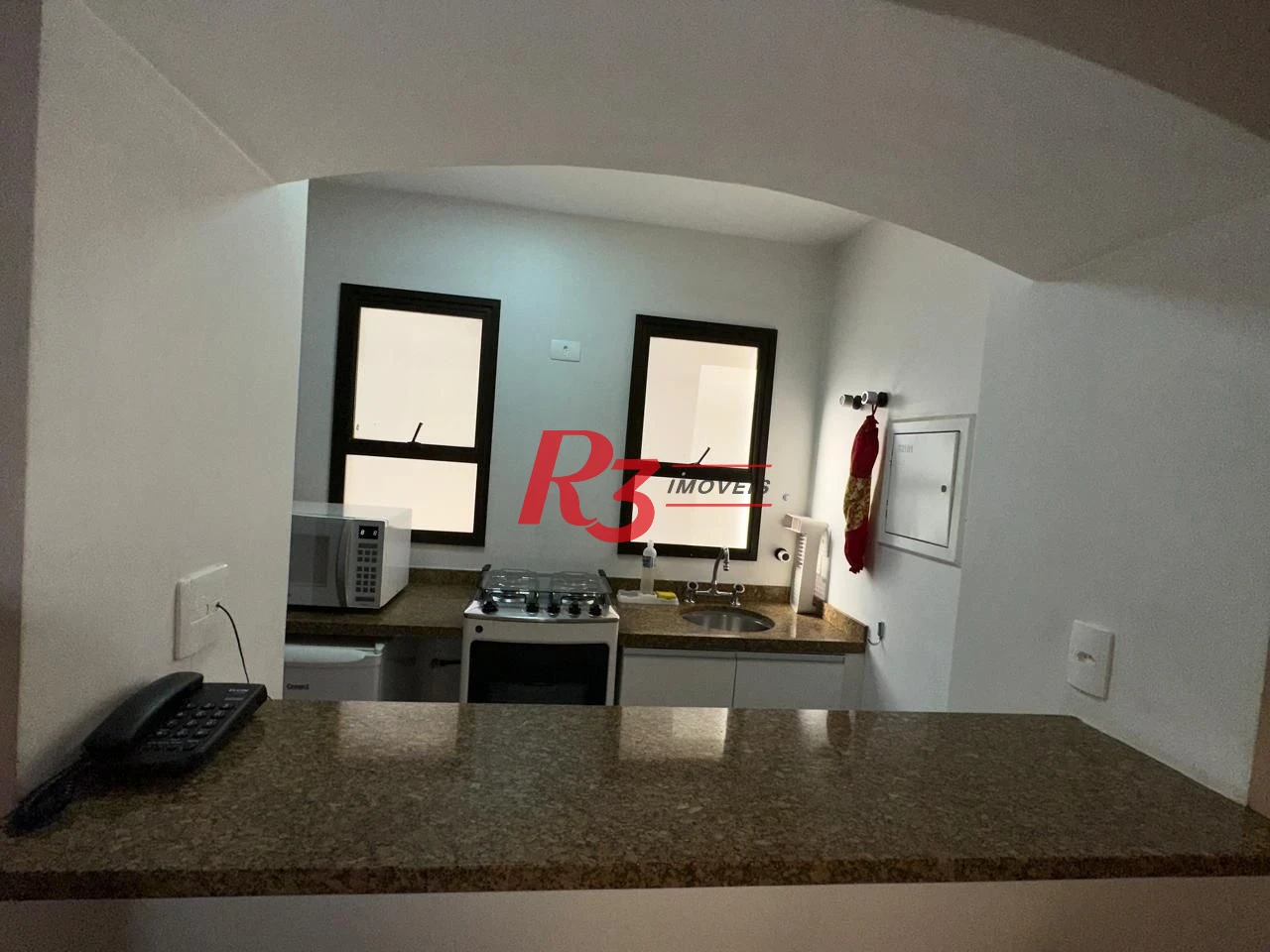 Flat com 1 dormitório, 48 m² - venda por R$ 480.000,00 ou aluguel por R$ 4.500,02/mês - Gonzaga - Santos/SP