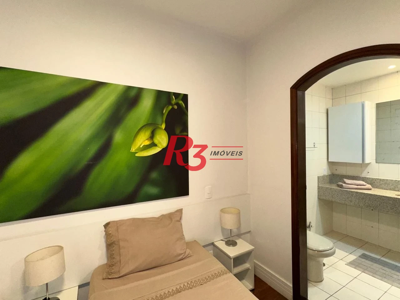 Flat com 1 dormitório, 48 m² - venda por R$ 480.000,00 ou aluguel por R$ 4.500,02/mês - Gonzaga - Santos/SP