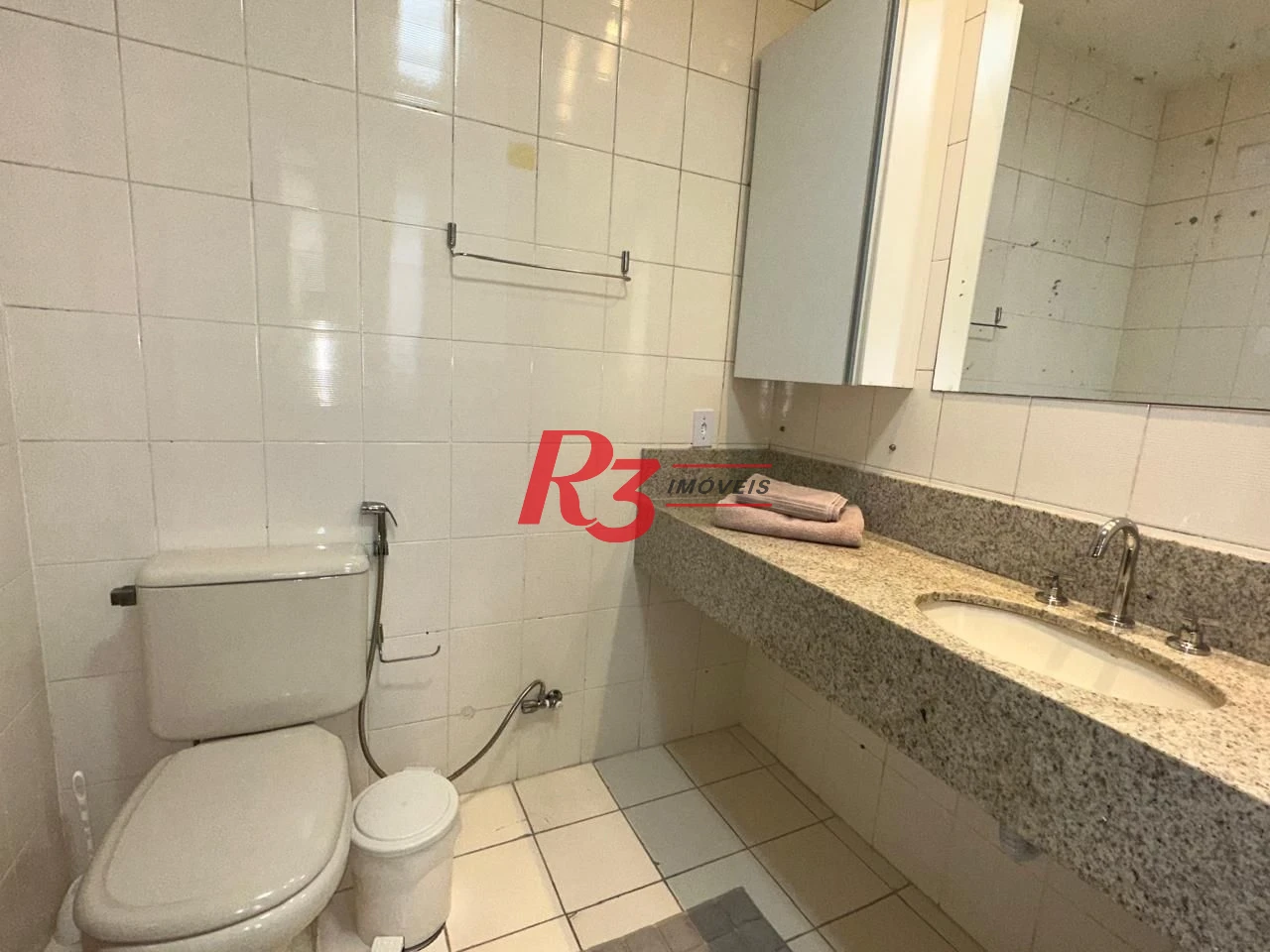 Flat com 1 dormitório, 48 m² - venda por R$ 480.000,00 ou aluguel por R$ 4.500,02/mês - Gonzaga - Santos/SP