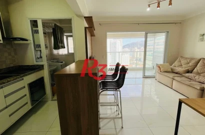 Apartamento à venda, 53 m² por R$ 690.000,00 - Ponta da Praia - Santos/SP