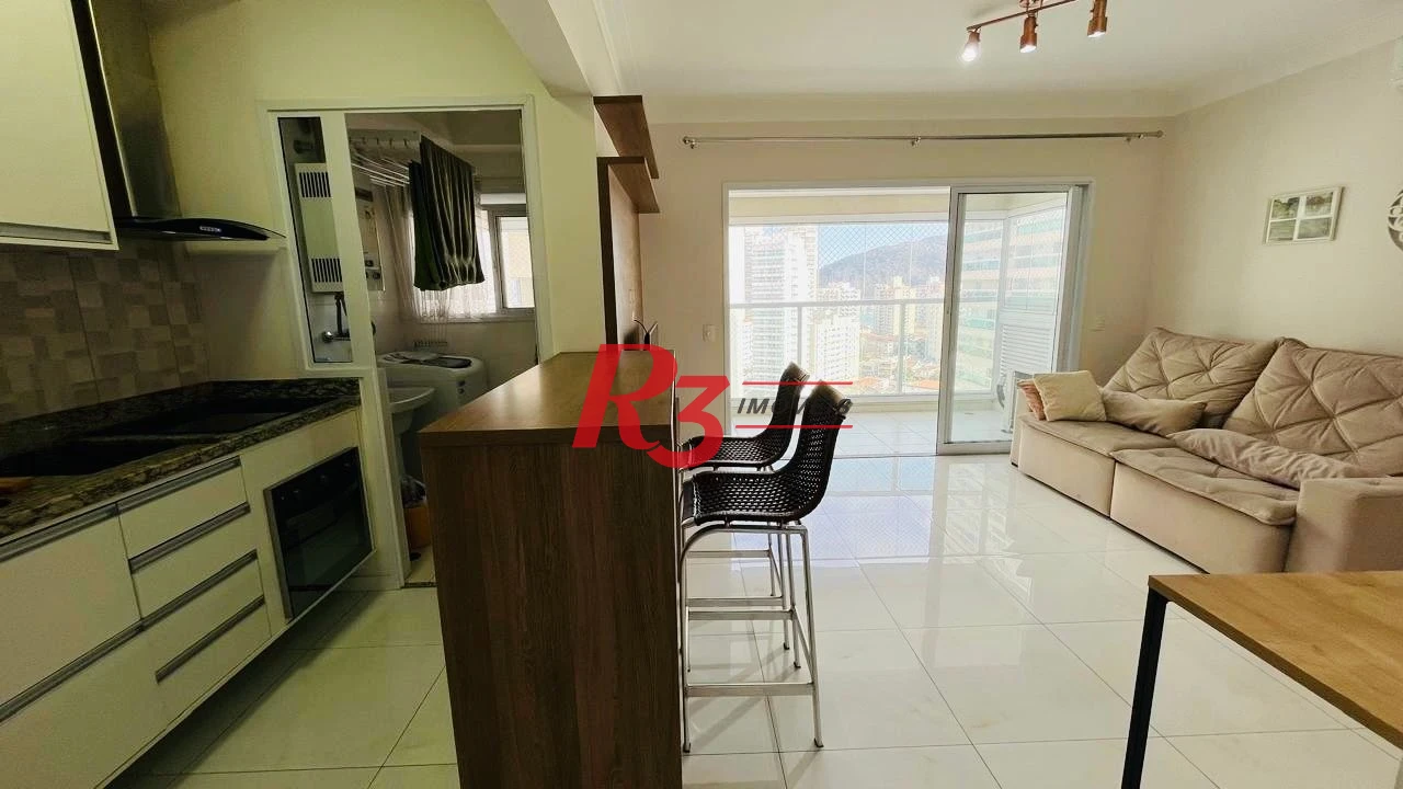 Apartamento à venda, 53 m² por R$ 690.000,00 - Ponta da Praia - Santos/SP