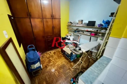 Apartamento com 3 dormitórios à venda, 110 m² por R$ 479.000,00 - Boqueirão - Santos/SP