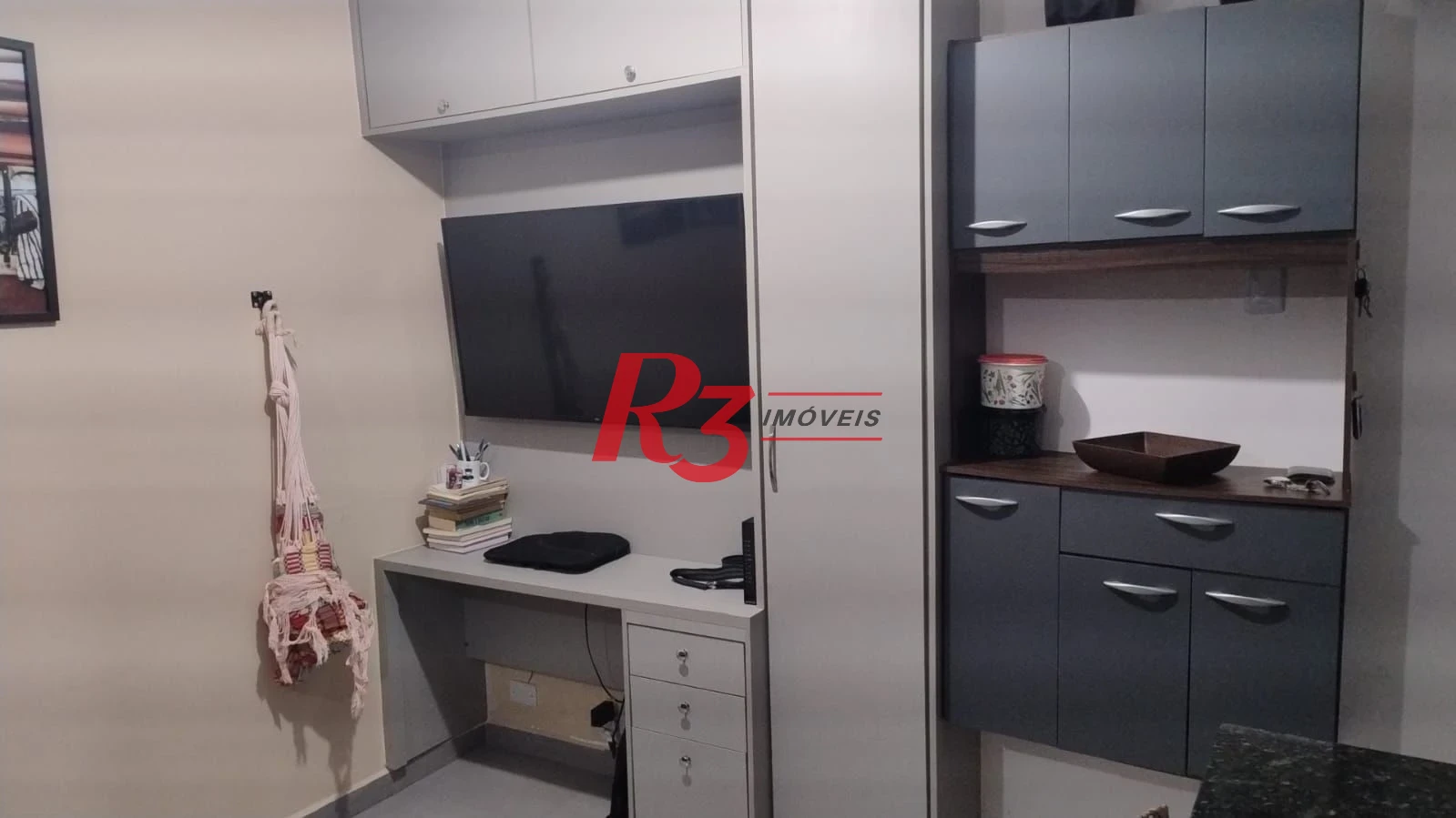 Studio com 1 dormitório à venda, 34 m² por R$ 310.000,00 - Ponta da Praia - Santos/SP