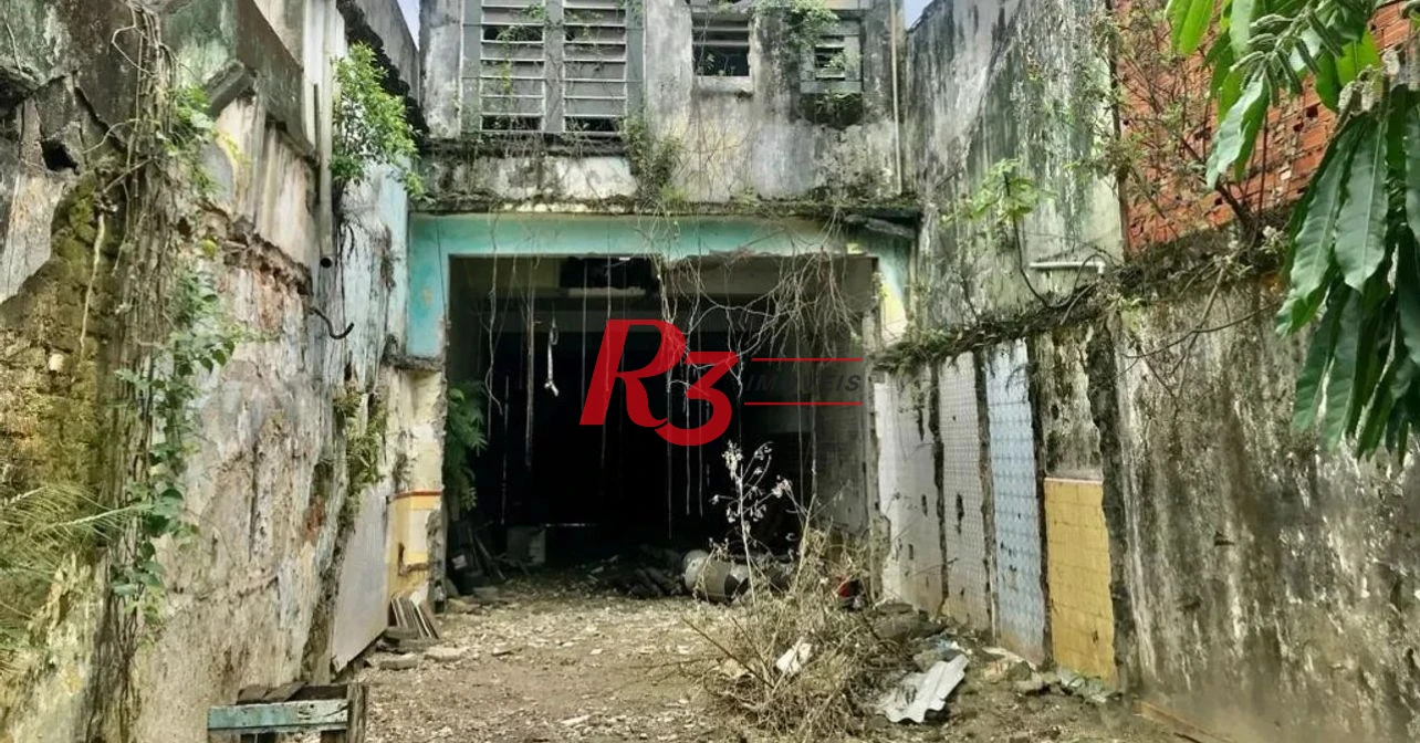 Terreno à venda, 286 m² por R$ 510.000,00 - Paquetá - Santos/SP
