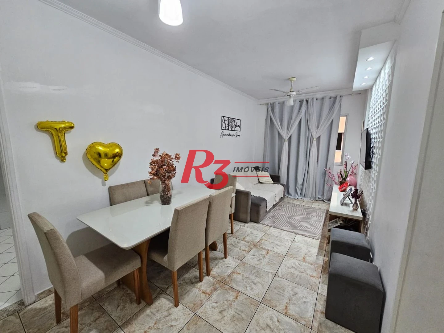 Apartamento à venda, 65 m² por R$ 450.000,00 - Vila Belmiro - Santos/SP