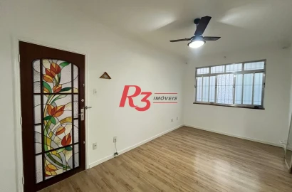 Apartamento com 3 dormitórios para alugar, 100 m² por R$ 3.200,02/mês - Embaré - Santos/SP
