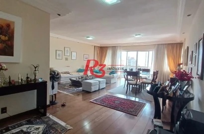 Apartamento à venda, 186 m² por R$ 1.290.000,00 - Embaré - Santos/SP