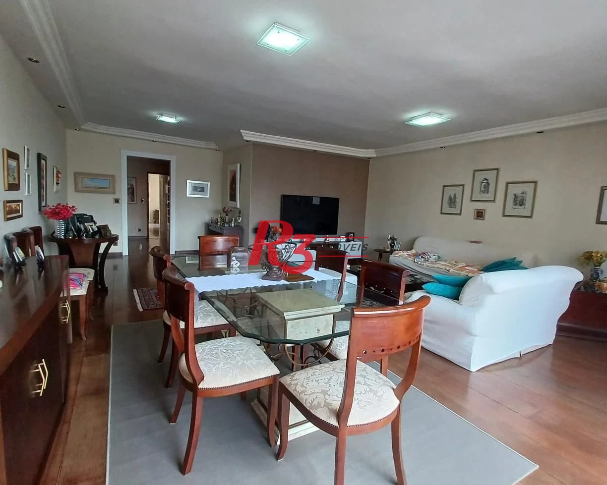 Apartamento à venda, 186 m² por R$ 1.290.000,00 - Embaré - Santos/SP
