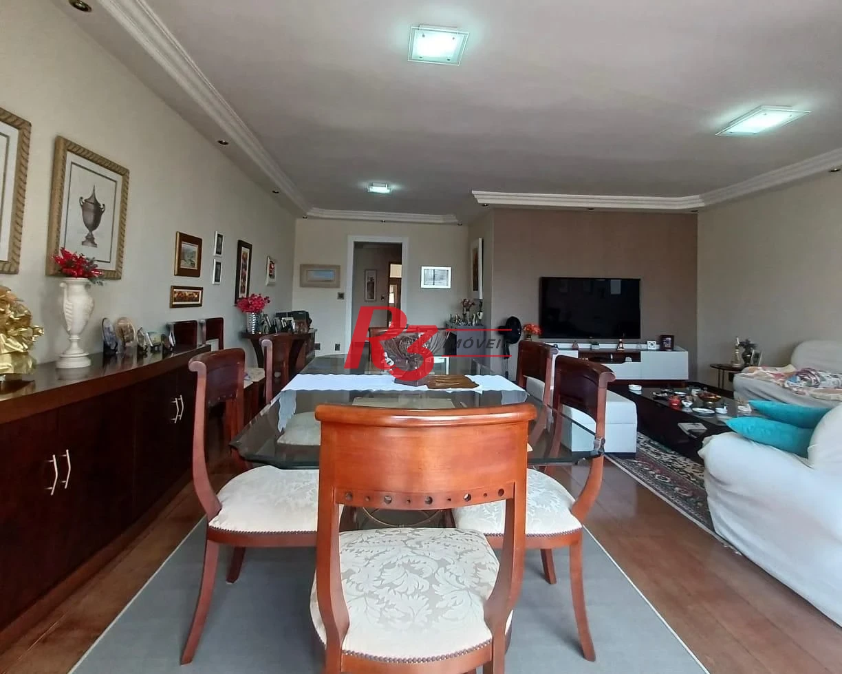 Apartamento à venda, 186 m² por R$ 1.290.000,00 - Embaré - Santos/SP