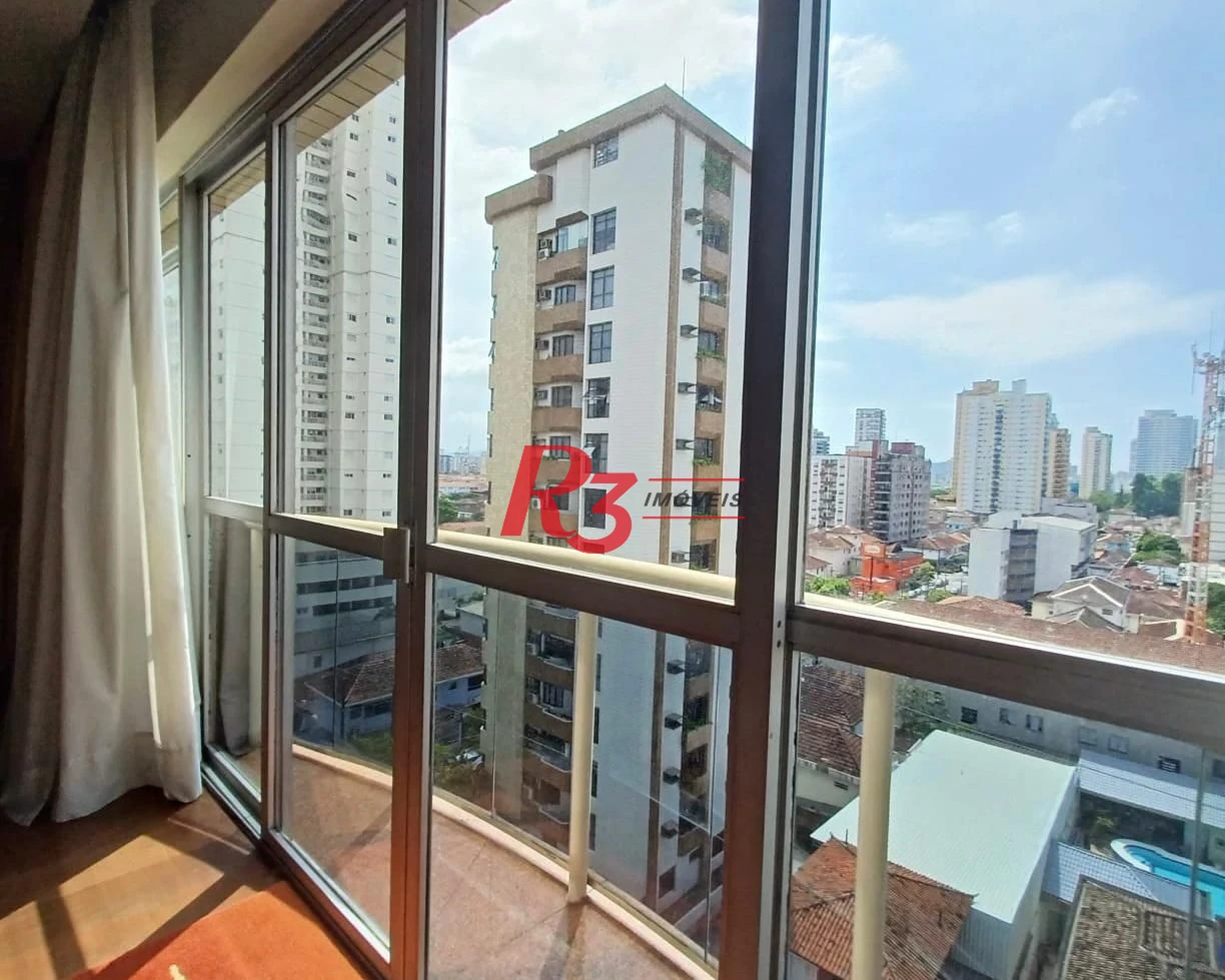 Apartamento à venda, 186 m² por R$ 1.290.000,00 - Embaré - Santos/SP
