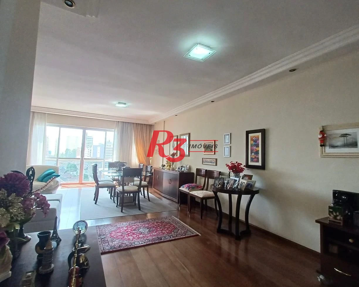 Apartamento à venda, 186 m² por R$ 1.290.000,00 - Embaré - Santos/SP