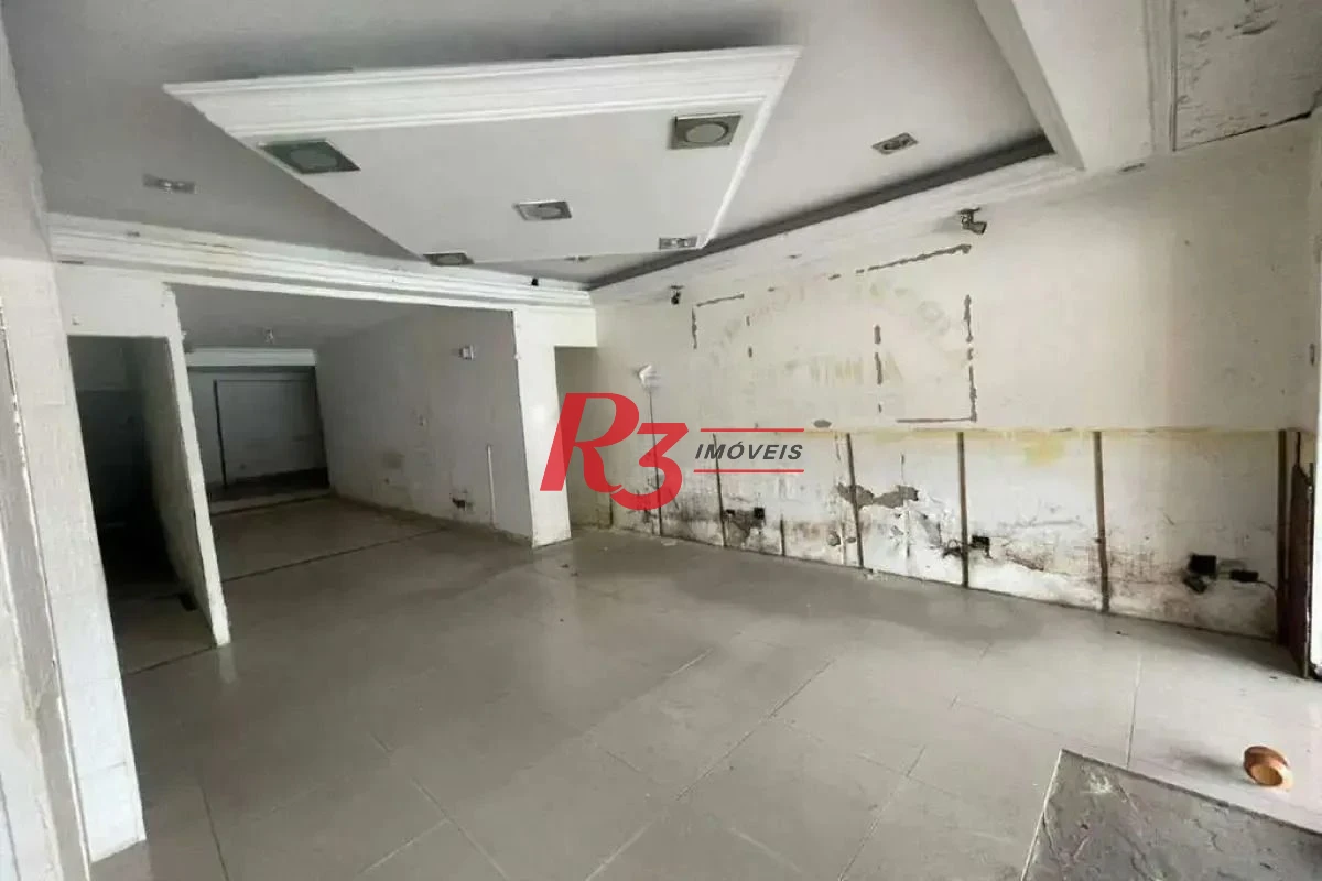 Loja para alugar, 250 m² por R$ 10.000,00/mês - Chico de Paula - Santos/SP