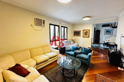 Apartamento à venda, 196 m² por R$ 1.300.000,00 - Boqueirão - Santos/SP