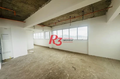 Sala, 47 m² - venda por R$ 470.250,00 ou aluguel por R$ 11.500,00/mês - Ponta da Praia - Santos/SP
