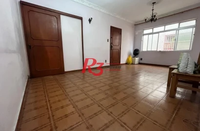 Apartamento com 3 dormitórios à venda, 144 m² por R$ 620.000,00 - Boqueirão - Santos/SP