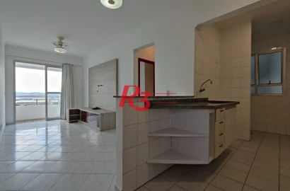 Apartamento com 1 dormitório à venda, 50 m² por R$ 370.000,00 - Vila Matias - Santos/SP