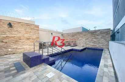 Apartamento com 2 dormitórios à venda, 59 m² por R$ 545.000,00 - Vila Matias - Santos/SP