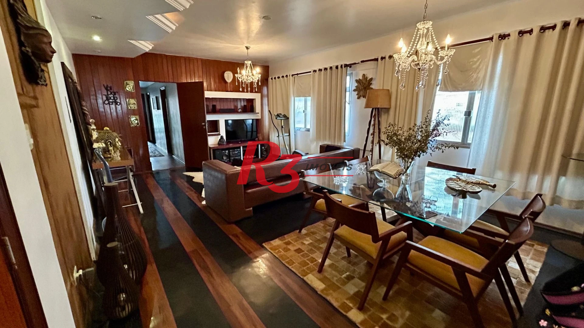 Apartamento com 3 dormitórios à venda, 182 m² por R$ 1.250.000,00 - Boqueirão - Santos/SP