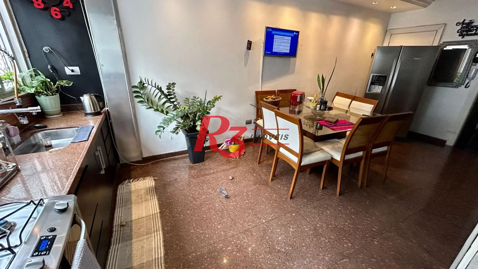 Apartamento com 3 dormitórios à venda, 182 m² por R$ 1.250.000,00 - Boqueirão - Santos/SP