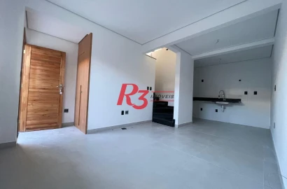 Village com 2 dormitórios à venda, 89 m² por R$ 620.000,00 - Vila Belmiro - Santos/SP